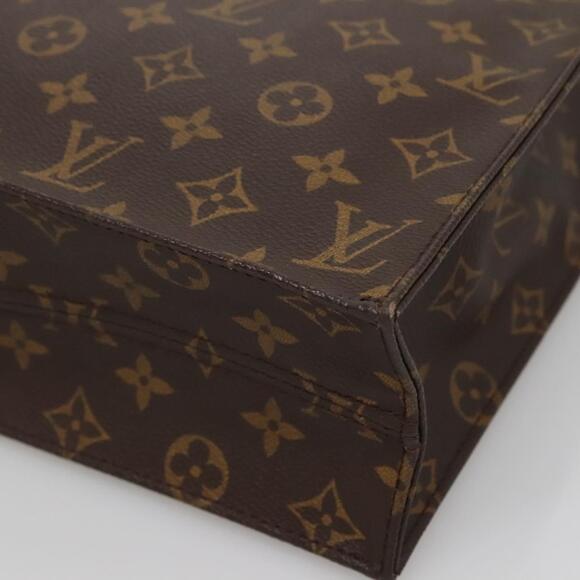 LOUIS VUITTON Monogram Sac Plat Hand Bag M51140 - Picture 9 of 16